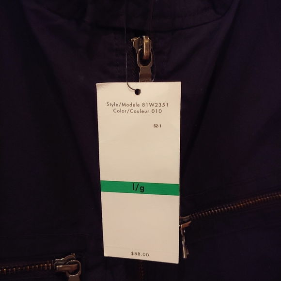 CALVIN KLEIN mens slim fit zippered sweater/jacket - Picture 4 of 4